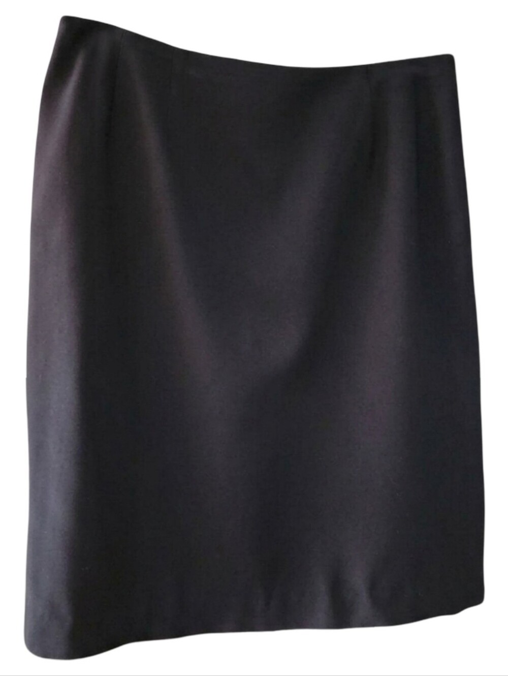 NYGARD COLLECTION Black High Waisted Midi Pencil Skirt Size M